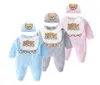 Kinder Kleidung Neugeborene Jungen Mädchen Kleidung Marke Langarmes Baby Kind Infant JungensouT 3PCS SET4098500