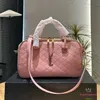 Designer Bag Retro Bowling Travel Bag gewatteerde schapenvacht lederen bagagetas aktetas postbode tas modieuze veelzijdige eenvoudige handtas schoudercomputertas