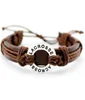 Bracelets de charme Lacrosse Soccer Football Volley-ball Field Hockey Calisthenics Basketball Swim Leather Femmes Hommes JewelryCharm4755011