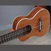 PEGS ACOUWAY 28 INCH GITAR GUITALELE GITARLELE HAWAII ukelele sapele body 6 strings 18 frets klassieke knop met optionele tas, tuner