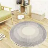 Carpets 3D Round PInk Thick Rug For Living Room Soft Home Bedroom Kid Plush Salon Decoration