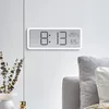 Wall Clocks LCD Screen Digital Alarm Clock Multifunctional Time Date Temperature Humidity Display Wall-mounted Electronic