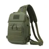 Backpack Sports Crossbody Bag Outdoor Multifuncional Baú tático Grande Capacidade ombro único Nylon Nylon impermeável
