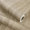 Papéis de parede PVC Wood Grein adesivos de grãos de guarda -roupa Renovação de móveis de mesa de trabalho de parede de parede autônoma