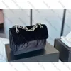 2024 Fashion designer bags New coarse Woolen bag shoulder crossbody bags chain diamond grid woolen yarn velvet messenger Bag small fragrant wind small square Bags