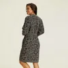 Ręcznik Lopard Print Rolet Bathobe Autumn Winter Home Casual Srabe Women Men Super Miękkie ciepłe odzież do snu łazienka nocna-robe