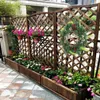 Fiori decorativi ghirlanda natalizia nome misto piastra eucaliptus ghirlande a ciondolo in pino aghi di pino decorazioni per finestre festival tessuto artificiale