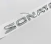 För Hyundai Sonata Letters Logo Sticker Car BACK TRUNK 3D Chrome Emblem Badge Sign Decal4730336