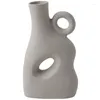 Vases Vase Plain Embryo Ceramic Dry Flower Hydroponic Container Art Home Homestays Clothing Store Decoration Pieces
