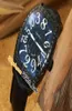 Crazy Hours Black Croco 8880 CH BLK CRO A2813 Automatic Mens Watch Texture Dial PVD Black Steel Cracked Case White Marker Gents Wa7174938