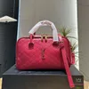 Designer Bag Retro Bowling Travel Bag gewatteerde schapenvacht lederen bagagetas aktetas postbode tas modieuze veelzijdige eenvoudige handtas schoudercomputertas