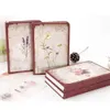 Retro notebooków kolorystyka motyw kwiat ilustracja w stylu europejskim Scrapbook Person