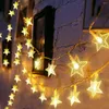 Stringhe 10/20 metri Luci a LED USB Luci a corda di rame Ghirlanda di ghirlanda impermeabile fata per la festa di nozze di Natale decorazione