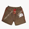 Men's shorts, summer beach pants, designer embroidered letter pattern shorts, loose fitting street wear, Asian size M-5XL