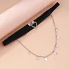 Anklets Aihua Bohemia Crystal Heart Nogach łańcuchy dla kobiet Minimalistyczna małe biżuterię moda seksowna łańcuch uda węża