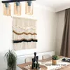 Tapisserier stor macrame vägg hängande vävd tapestry boho dekor bohemisk konstdekoration macraweave modern matta