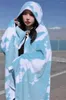 Decken Kawaii Close Eyes Sky Wolkendecke Flanell Plüsch Umhang mithüpfen mit Hut tragbar Winter warm warm heimische Frauen Girl Geschenk