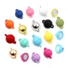 5 Sets Love Heart Round Shaped Magnetic Connected Clasps Beads Charms End Caps for DIY Couple Bracelet Necklace Making 240408