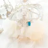 Ubrania w psie sukienki ślubne Śliczne sukienki koronkowe letnie ubrania dla pupy ubranie pudle Yorkshire Pomeranian Shih Tzu Schnauzer Costume
