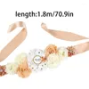 Belts Stylish Maternity Sash Belt Pregnancy Po Props Supplies Corsage Set