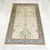 Carpets 91x152cm Antique Hand Knotted Silk Tabriz Carpet Exquisite Tree Of Life Rug (YJH061B)