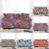Chair Covers 1/2/3/4 Seater Mandala Bohemian Elastic Sofa Living Room Ethnic Flower All-inclusive Sectional Couch Cover Furniture
