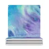 TABLEAU COURCE BLUE ET PURPLE SWIRL COASTERS COASTERS (SQUAGE) CAFE CAFET STADE CUSTUME