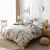 Beddengoed sets pastorale bloemen stijl 3/4 stcs set polyestercotton bed cover laken dekbed kussensloop linnen beddenkleed