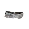 Storlek 6-10 handgjorda heta sälj lyxsmycken 925 Sterling Silver Princess Cut White Topaz Cz Diamond Ring Birthstone Women Wedding Ring5767533