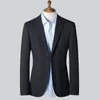 Men's Suits 2024 Business Leisure Suit Jacket Fashion Matching High-end Handsome Slim Single Top Middle-aged Thin