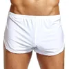 Cuecas Jaycosin Man Underwears Mens Sexy Solid Solid Short respirável gelo calça de seda Bolsa Boxer Underwear
