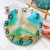 Decorative Figurines Small Clock Dial Mold With Silica Gel Roman Numeral Decorating Accessories Room Decoration Living Home Decor