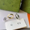 Anello di autodifesa di auto-difesa del matrimonio di moda anello designer anello 18k oro oro classico di alta qualità gioielli di alta qualità San Valentino regali per donne size6-9
