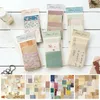 Presentförpackning 60st/pack stuga trädgård klistermärken söt dekor collage skräp journal diy srapbooking estetik