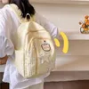 School Bags Kawaii Backpacks For Teenager Girls Cute Casual Travel Shoulder Women College Student Large Capacity Schoolbags