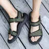 Vanmie Sandal Men 2023 Sandalias de verano para los zapatos masculinos de la playa de ocio al aire libre al aire libre 240409
