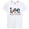 새로운 브랜드 남성 디자이너 T 셔츠 여성 의류 Lee Cooper Short Tees Tees 패션 대형 T 셔츠 여름 스포츠 파티 하이 엔드 커플 고급 Tshirt Lee Dorga