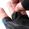 Rockbros Half doigt gants de cyclisme respirant pour choc.