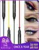 6 couleurs Liquid Eyeliner Tampon stylo mat noir