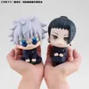 Anime manga 2pcs anime jujutsu kaisen figür PVC heykel Suguru geto gojo Satoru Kosen Ver. 11 cm Aksiyon Figürleri Model Heykel Oyuncakları 240413