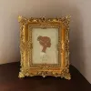 Frame Vintage European Style Photo Frame Combination Resin Photo Frame Relief Restaurant Background Wall Living Room Creativity