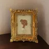 Frame Vintage Style Photo Frame Cadre Resin Photo Frame Relief Remplacement du restaurant Créativité du salon