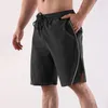 Basquete masculino de shorts para homens verão esportes de fitness esportes de lazer sólido calças casuais nylon spandex ventilate academia curta