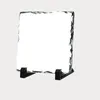 Platen buitenlandse handel warmteoverdracht afdrukken leisteen schilderij po frame steen thermische sublimatie blanco coating