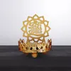 Titulares de vela Titular de estilo vintage Buddha Lamp Desktop Ornament Decoration Homewarming Presente