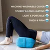 Pillow Yoga Bolster Velvet For Restorative Large Rectangular Mat Carry Handle Supportive Meditation