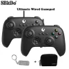 GamePads New 8Bitdo Ultimate Wired Game Controller med Joystick för Xbox Series/Xbox One/Series S/X/GamePad för Microsoft Windows 10 11