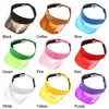 Berets Casual PVC Travel Sports Hat UV Beschermende Sun Visor Beach Cap