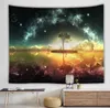 Tapestries Beautiful Lantern Tapestry Wall Hanging Sandy Beach Blanket Camping Tent Travel Mattress Bohemian Bedroom Living Room