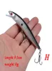 1 pezzi Laser Pesca a manovella Lure95mm8g Escere artificiali duri oscillazioni per esca finta branzing brankbait accessori pesca a mosca ciocchetto7244345